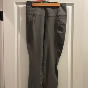 Eddie Bauer Gray Leggings NWT